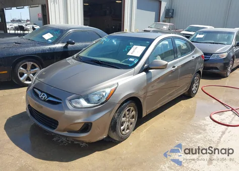 2014 Hyundai Accent Gls from USA, damaged, VIN KMHCT4AE1EU693159